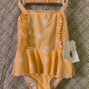 NWT Jessica Simpson one piece bathing suit 24mos